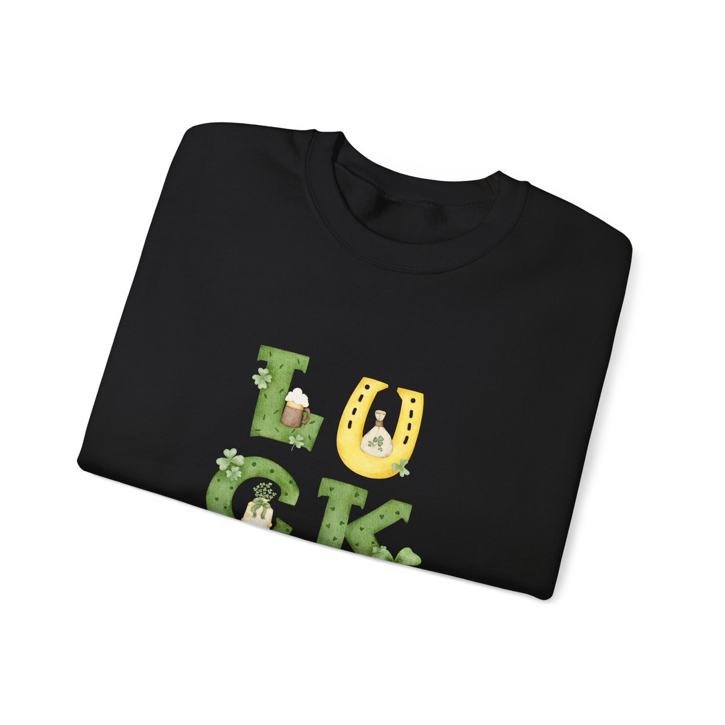 Luck Unisex Heavy Blend™ Crewneck Sweatshirt