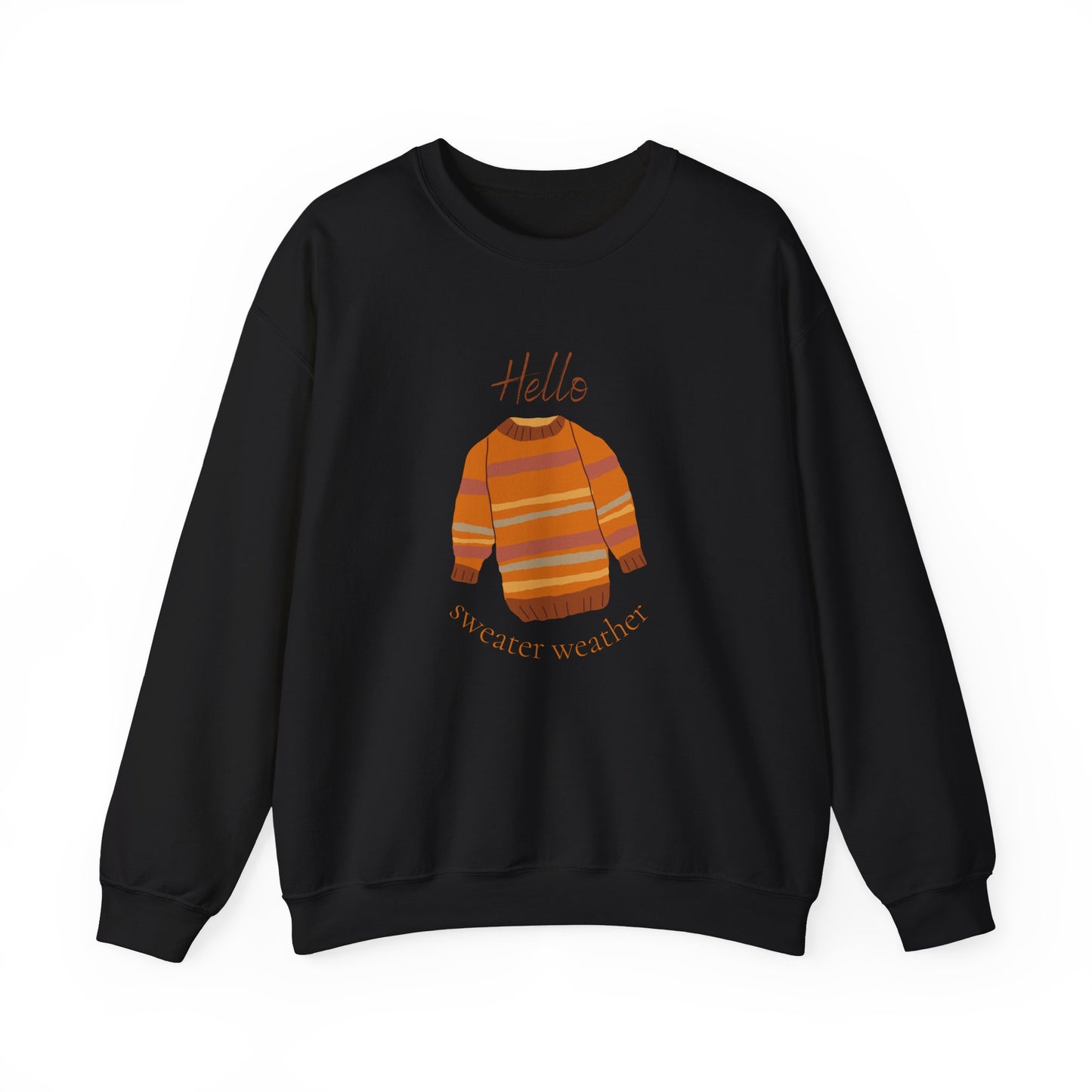 Hello Sweater Weather Unisex Heavy Blend™ Crewneck Sweatshirt