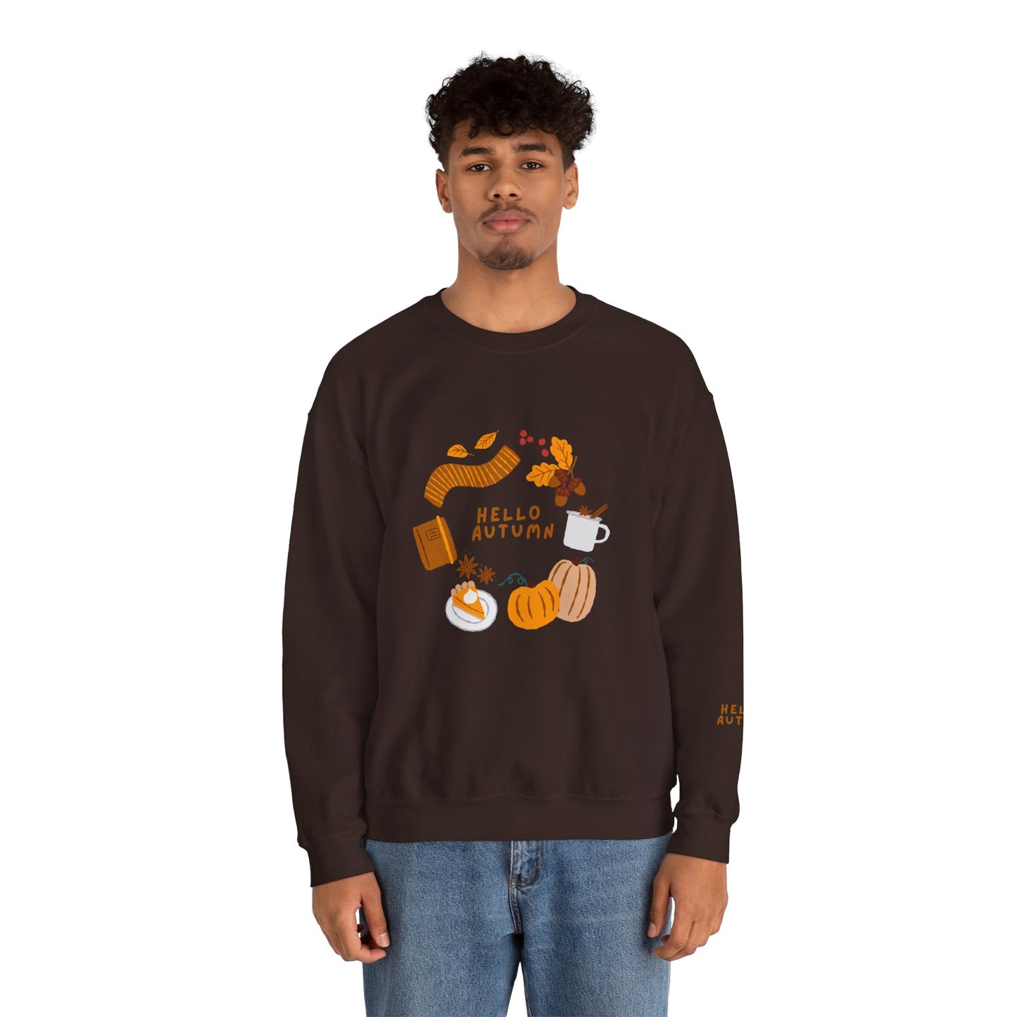 Colourful Autumn Unisex Heavy Blend™ Crewneck Sweatshirt