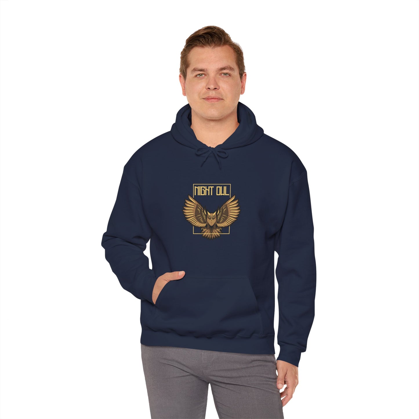 Night Owl Unisex Heavy Blend™ Hooded Sweatshirt
