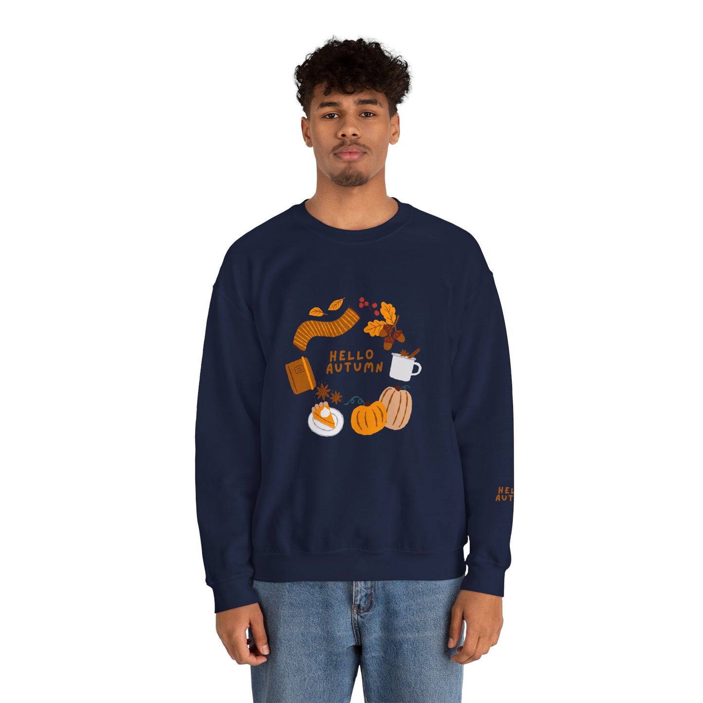 Colourful Autumn Unisex Heavy Blend™ Crewneck Sweatshirt