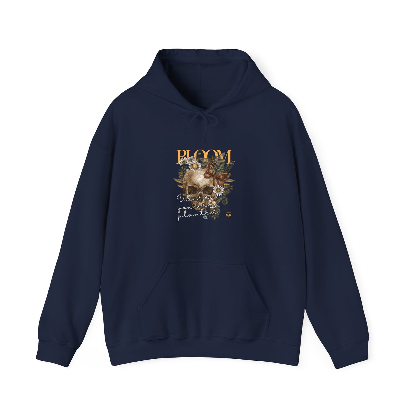 Bloom Where You Are Planted Unisex Heavy Blend™ Hooded Sweatshirt