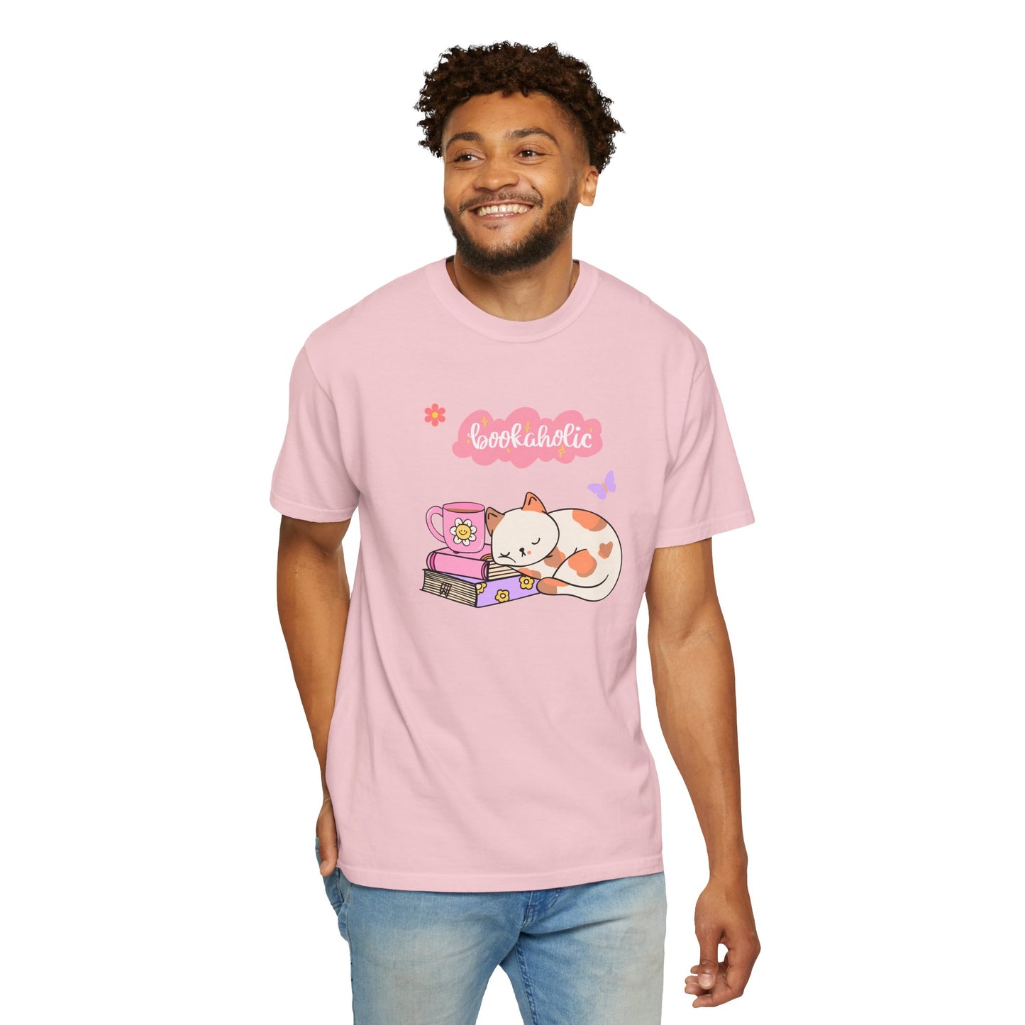 Bookaholic Unisex Garment-Dyed T-shirt