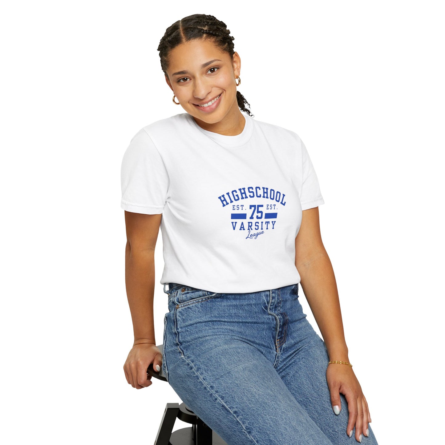 High School Varsity League Unisex Garment-Dyed T-shirt