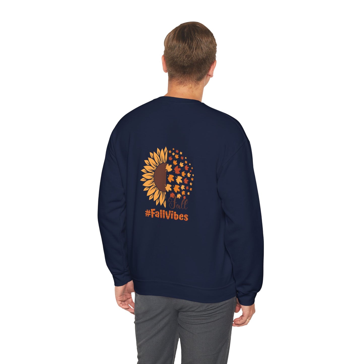 Fall Vibes Unisex Heavy Blend™ Crewneck Sweatshirt