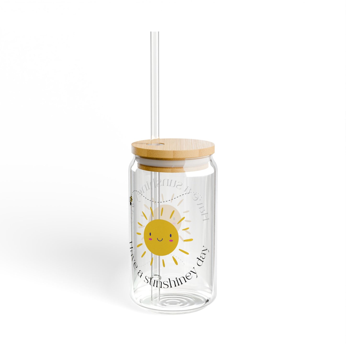Have A Sunshiney Sipper Glass, 16oz