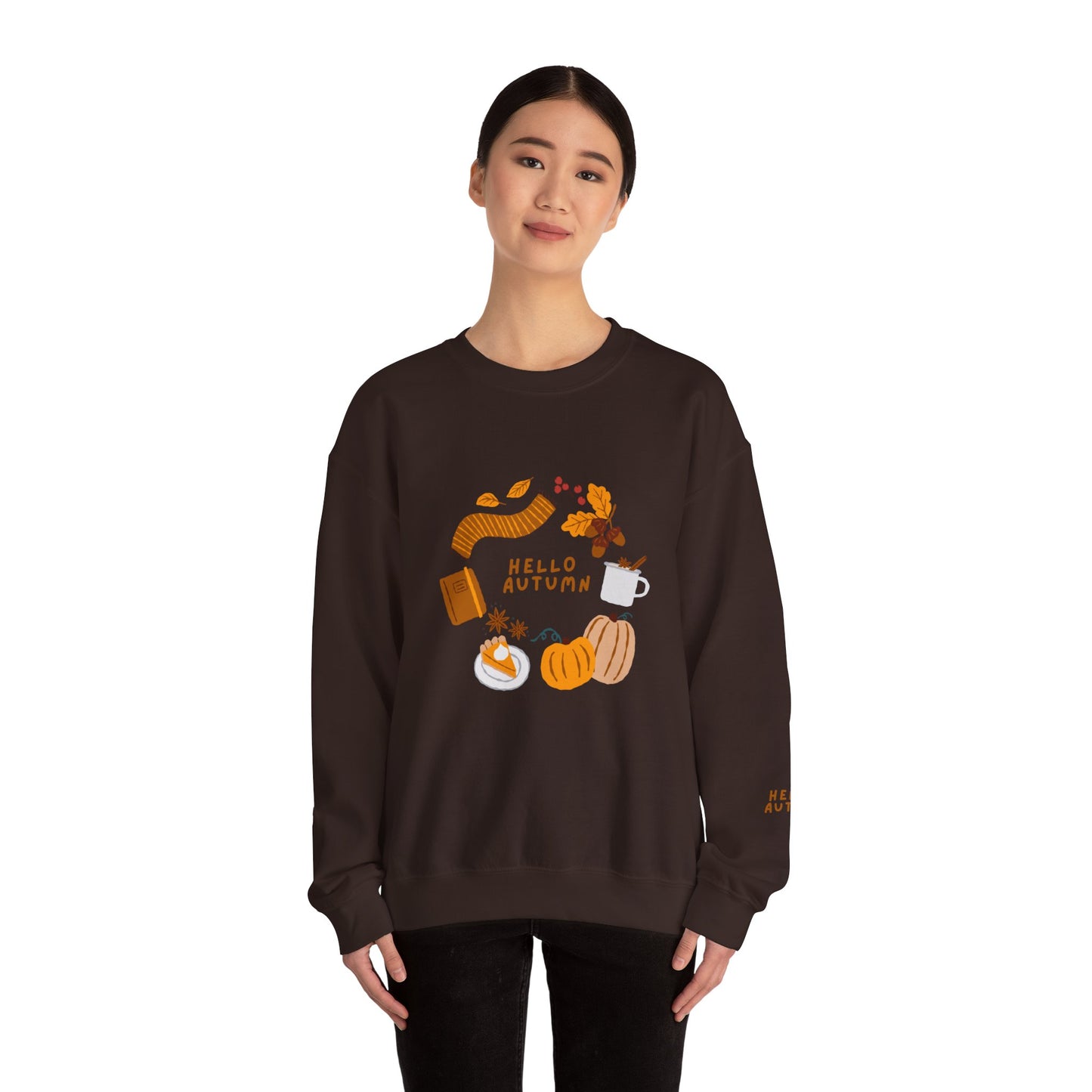 Colourful Autumn Unisex Heavy Blend™ Crewneck Sweatshirt