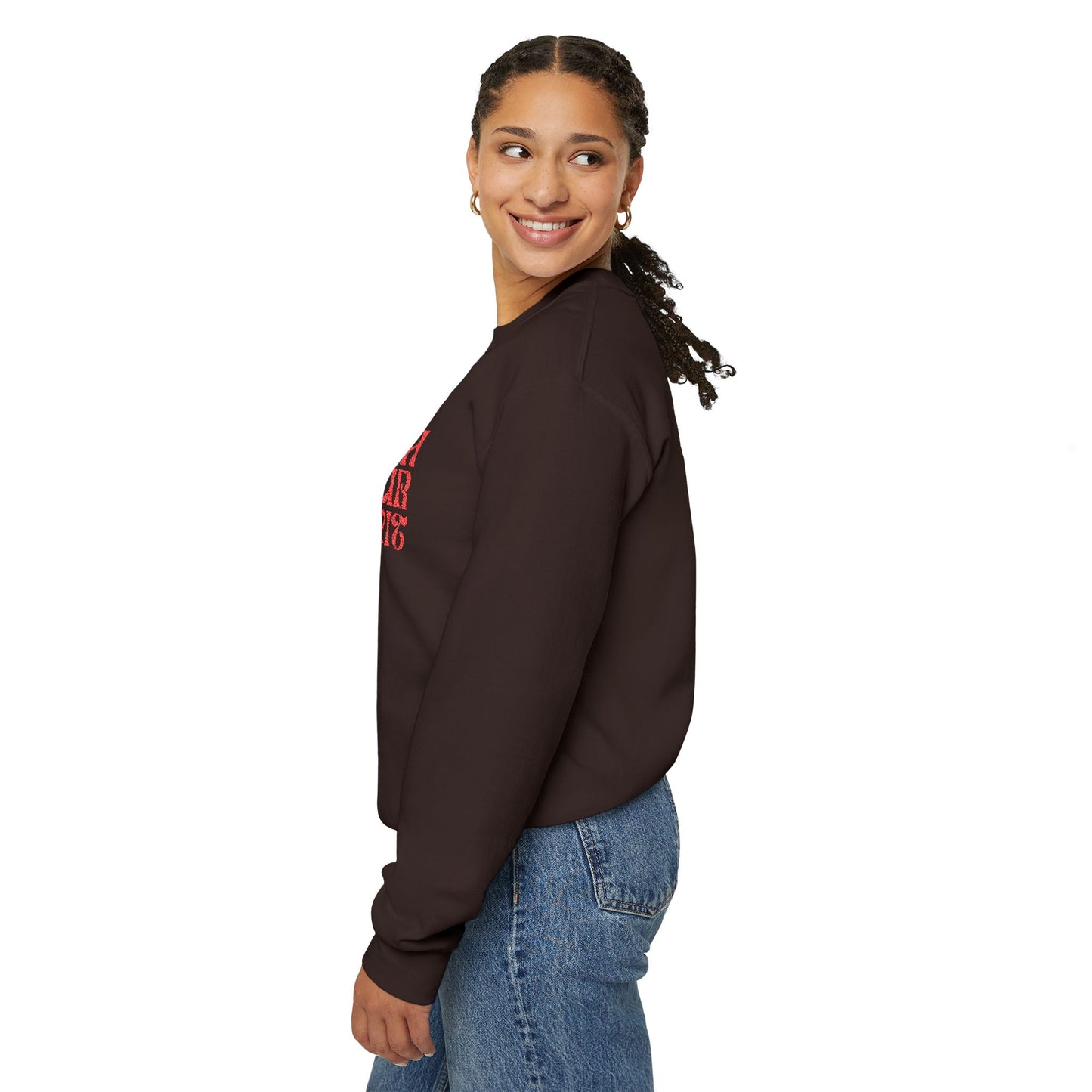 Push Your Limits Unisex Heavy Blend™ Crewneck Sweatshirt (Embroidery Decoration)