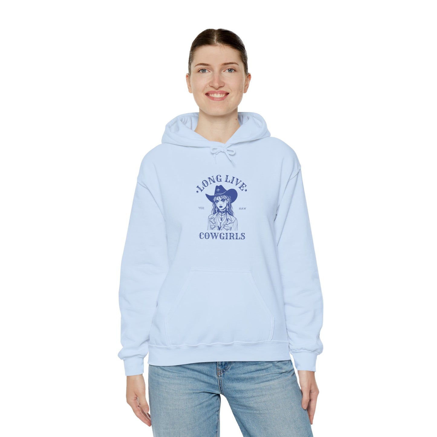 Long Live Cow Girls Women's Heavy Blend™ Hooded Sweatshirt