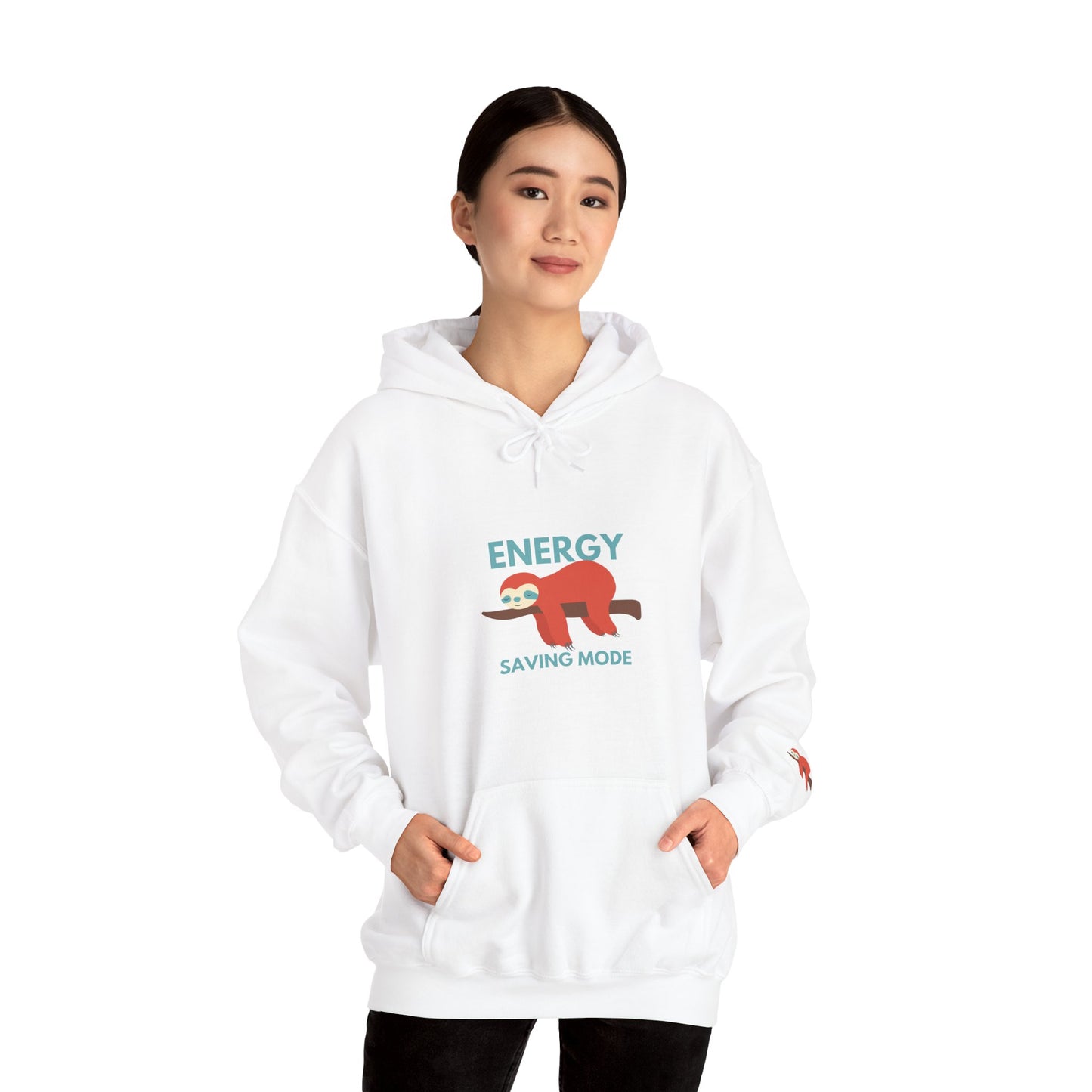 Energy Saving Mode Unisex Heavy Blend™ Hooded Sweatshirt