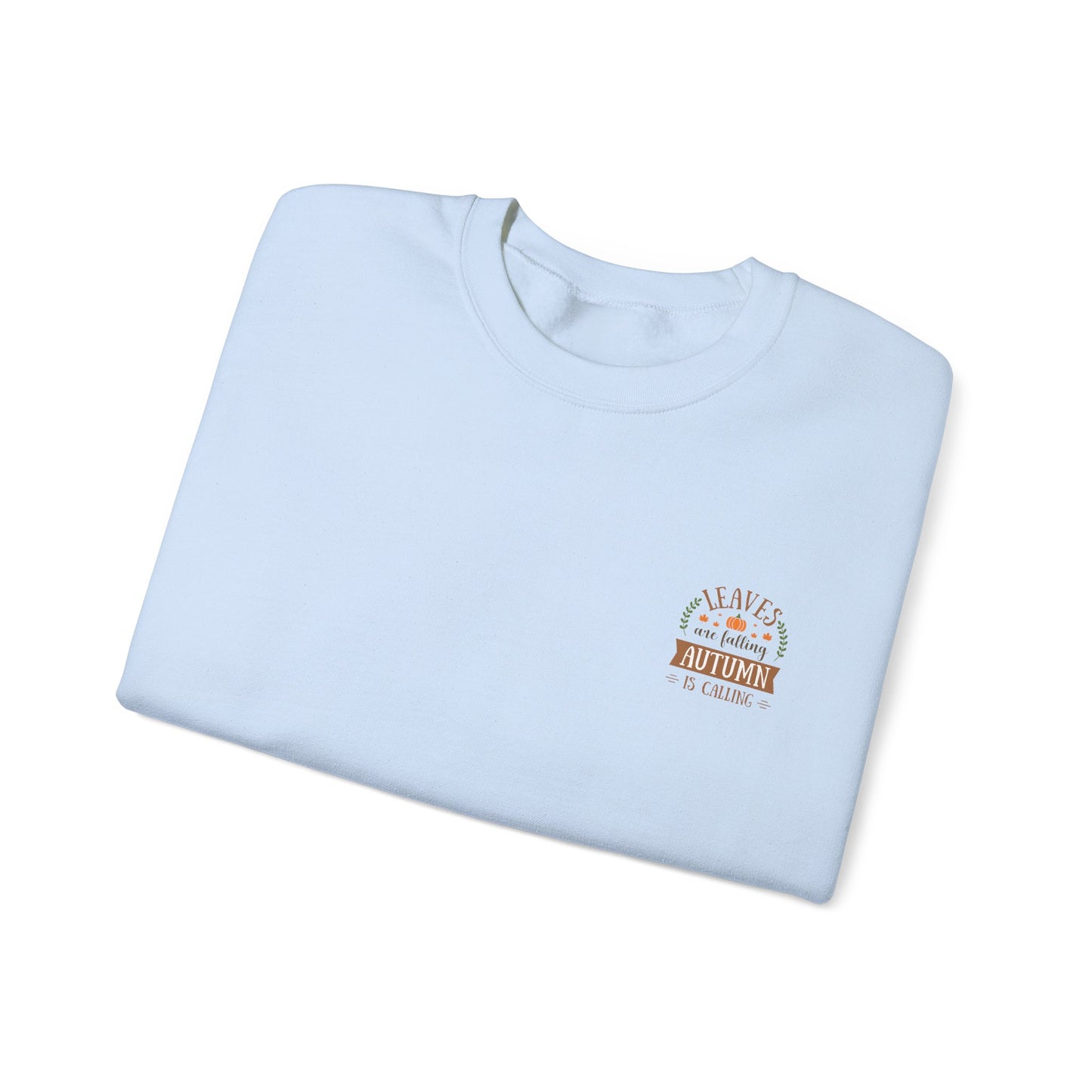 Leaves Are Falling Autumn Is Calling Unisex Heavy Blend™ Crewneck Sweatshirt