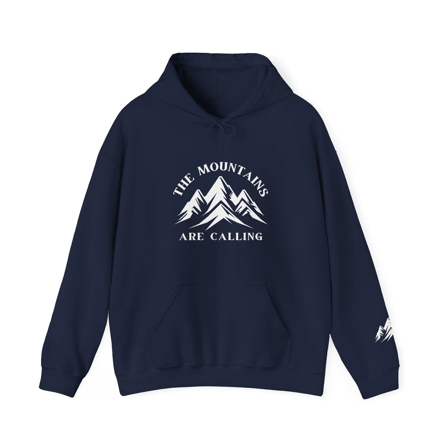 The Mountains Are Calling Unisex Heavy Blend™ Hooded Sweatshirt