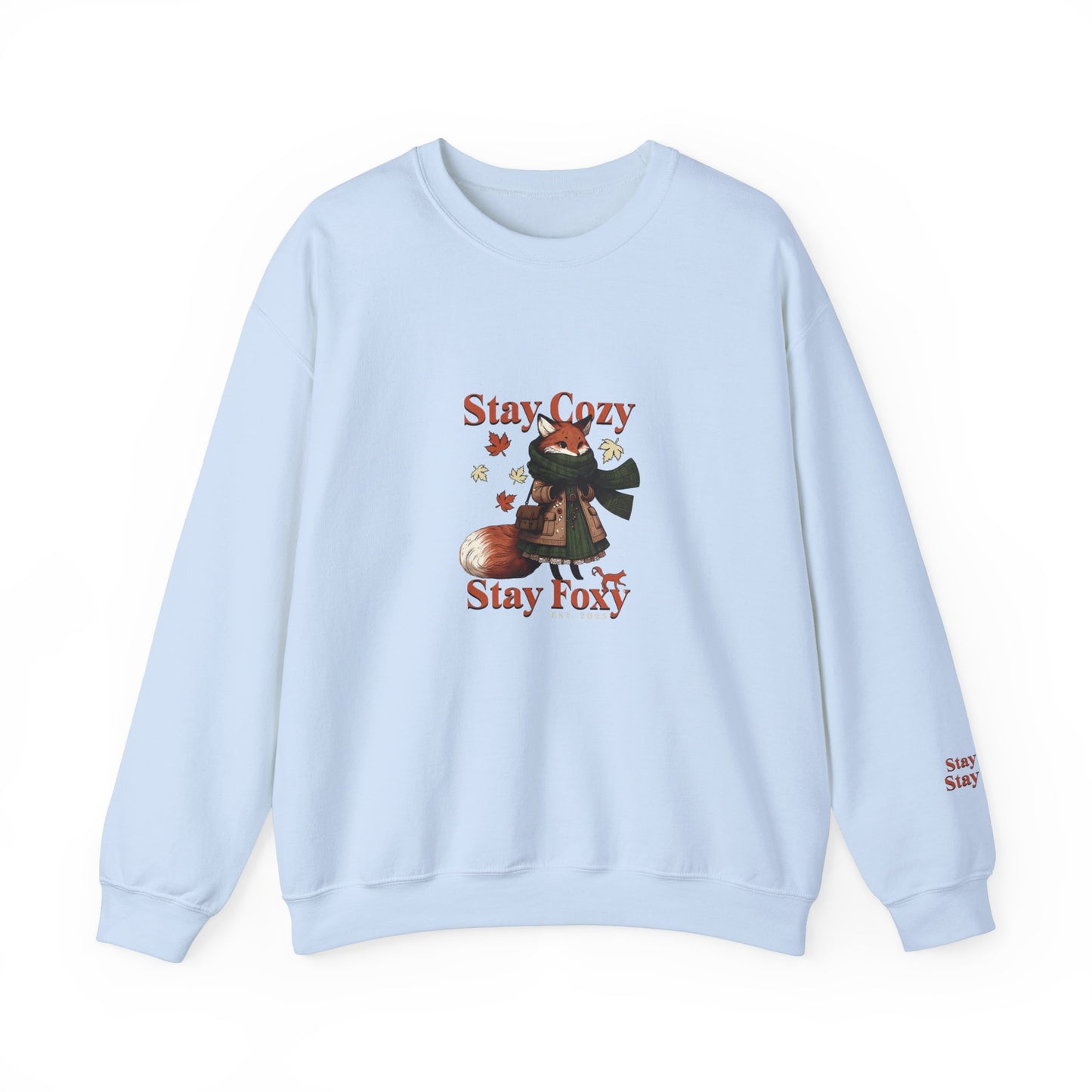 Stay Cozy Stay Foxy Women's Heavy Blend™ Crewneck Sweatshirt