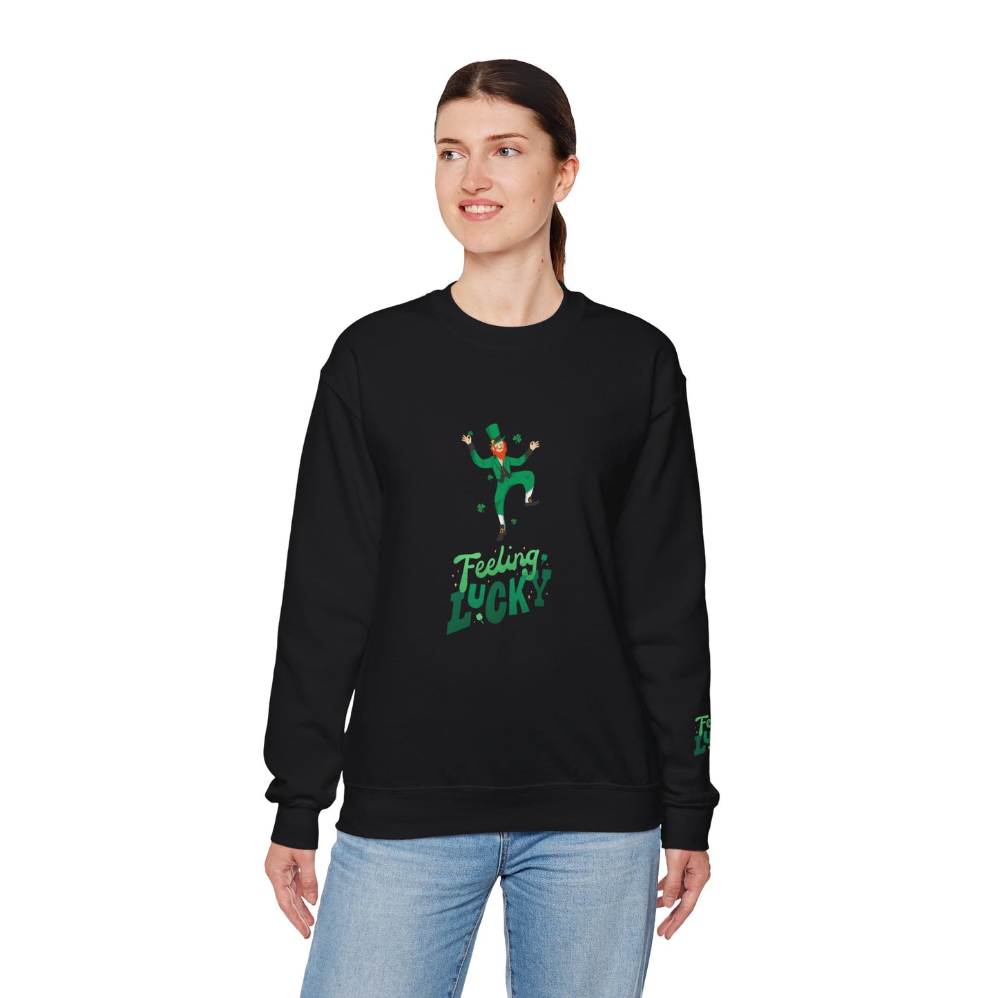 Feeling Lucky Unisex Heavy Blend™ Crewneck Sweatshirt