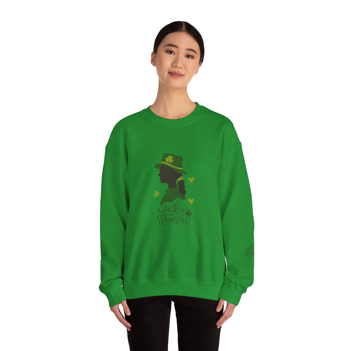 Lucky Woman Women's Heavy Blend™ Crewneck Sweatshirt