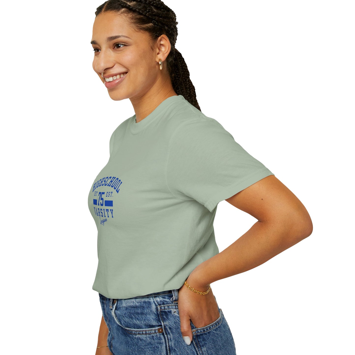 High School Varsity League Unisex Garment-Dyed T-shirt