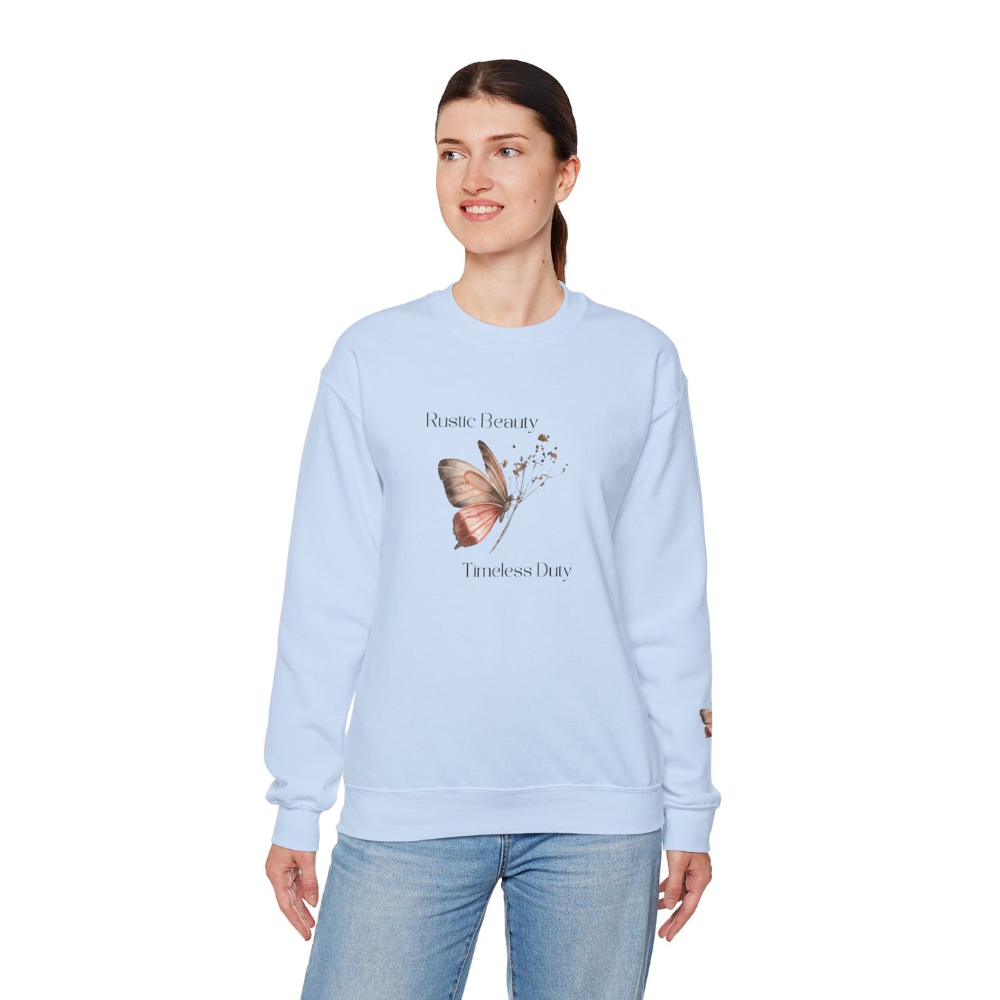 Rustic Beauty Timeless Duty Women's Heavy Blend™ Crewneck Sweatshirt