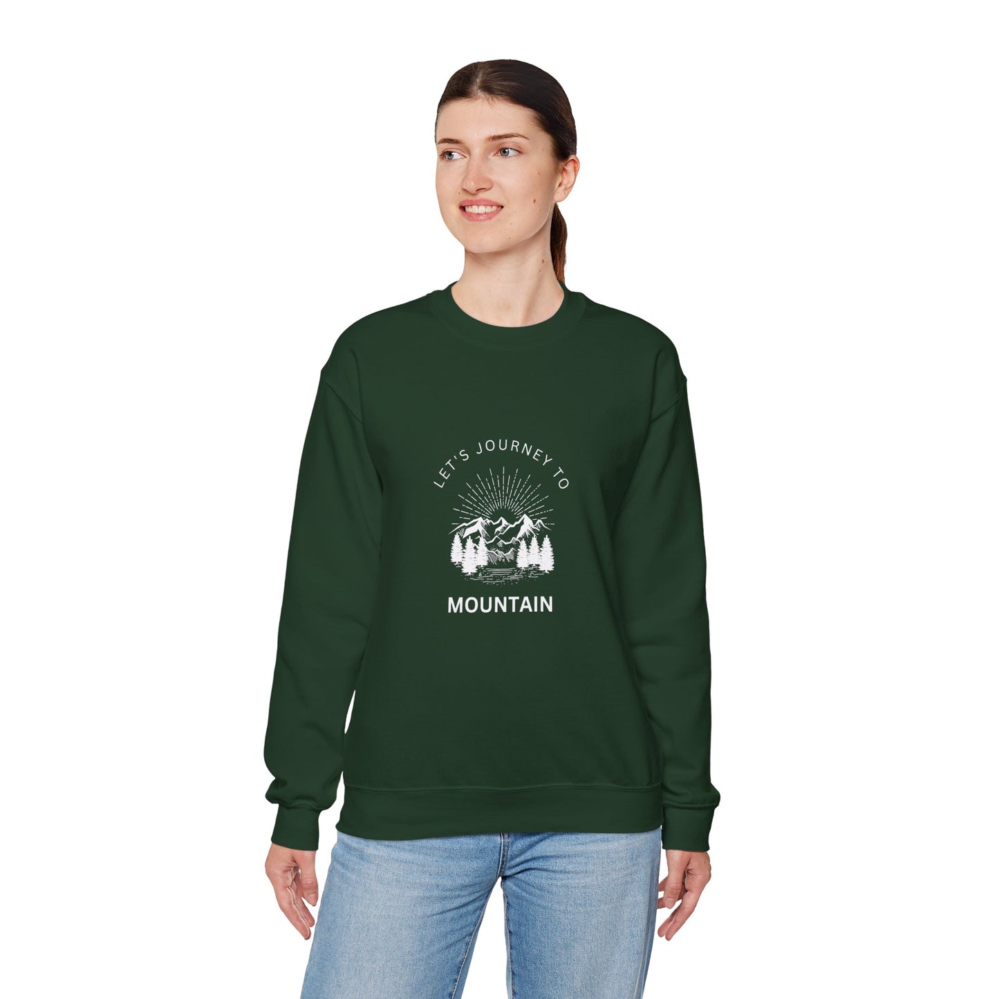 Mountain Unisex Heavy Blend™ Crewneck Sweatshirt