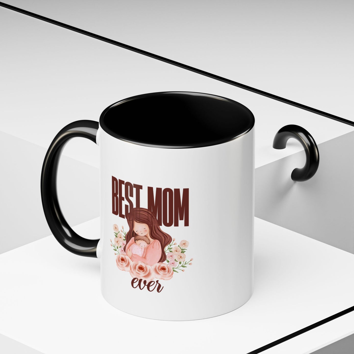 Best Mum Ever Accent Coffee Mug (11, 15oz)