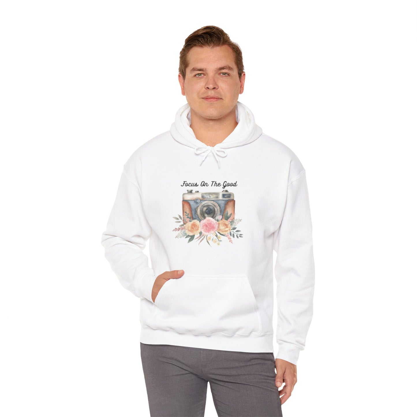 Focus On The Good Unisex Heavy Blend™ Hooded Sweatshirt