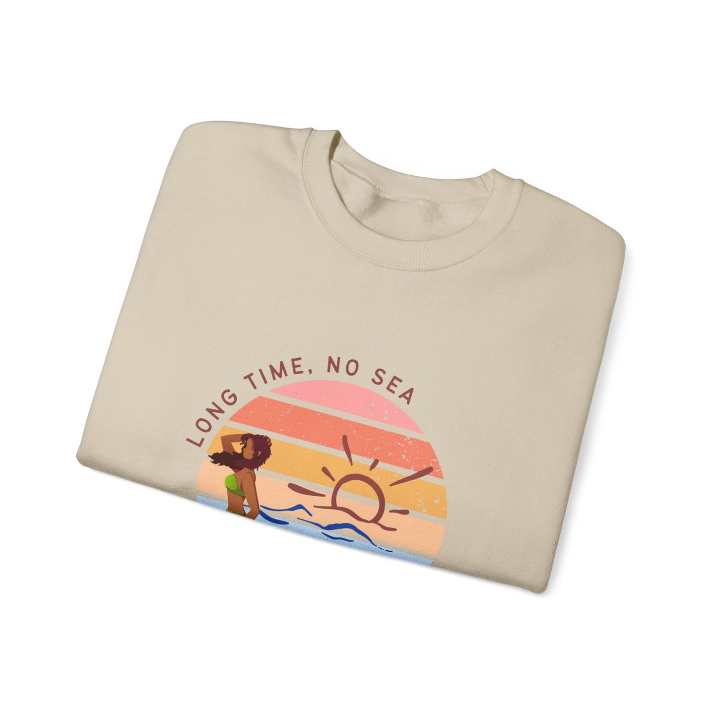 Long Time, No See Women's Heavy Blend™ Crewneck Sweatshirt