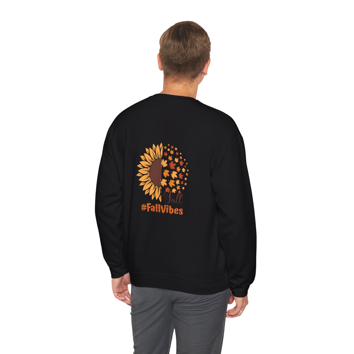Fall Vibes Unisex Heavy Blend™ Crewneck Sweatshirt