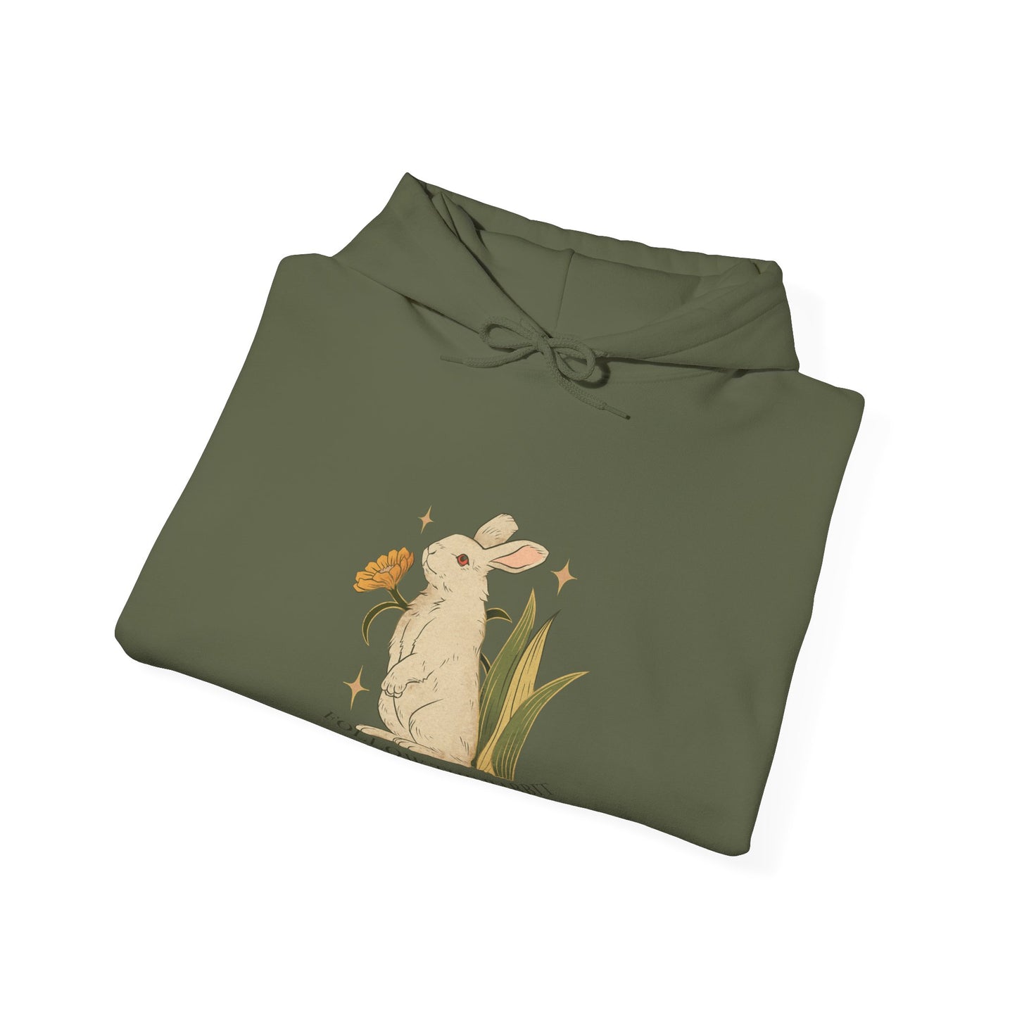 Follow The Rabbit Women's Heavy Blend™ Hooded Sweatshirt