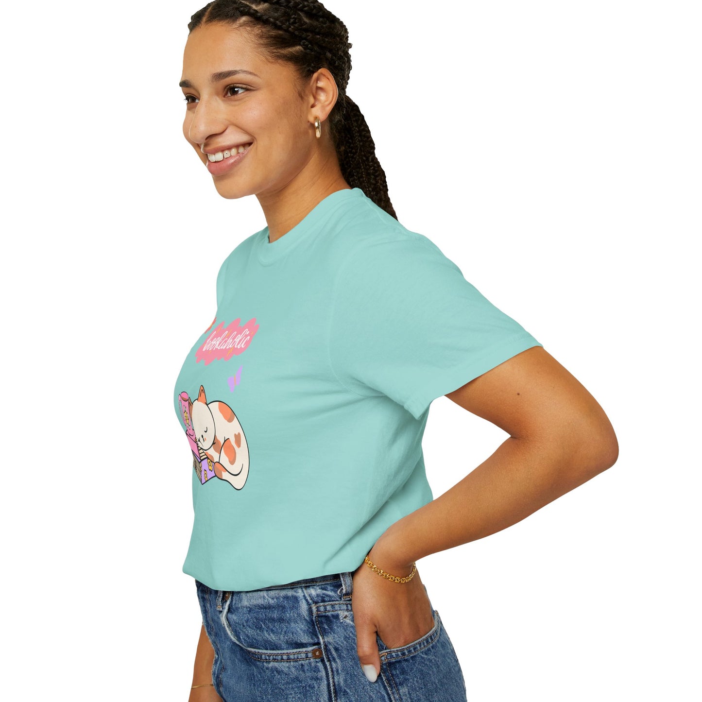 Bookaholic Unisex Garment-Dyed T-shirt