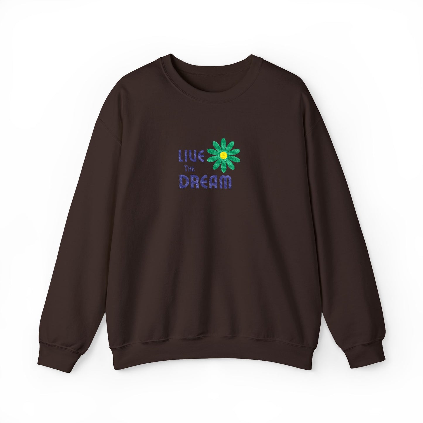 Live The Dream Unisex Heavy Blend™ Crewneck Sweatshirt