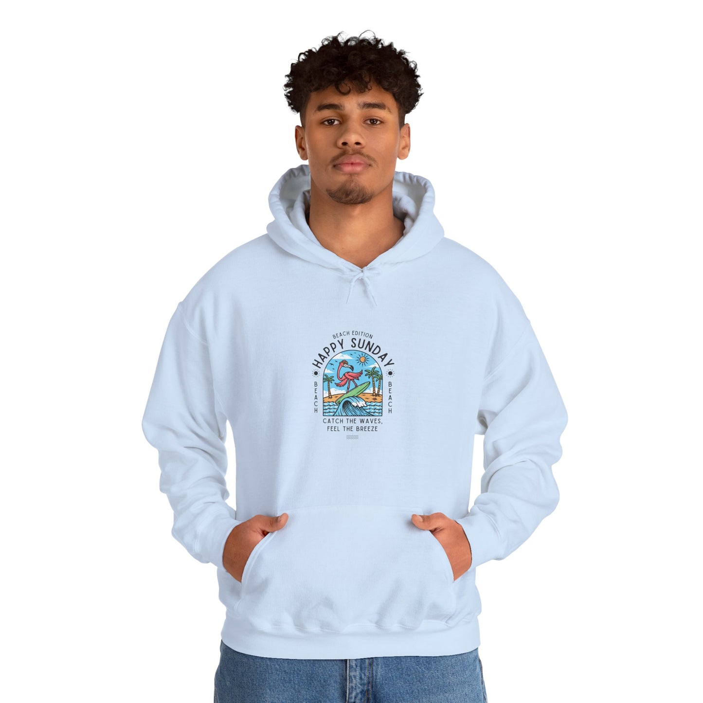 Happy Sunday Unisex Heavy Blend™ Hooded Sweatshirt