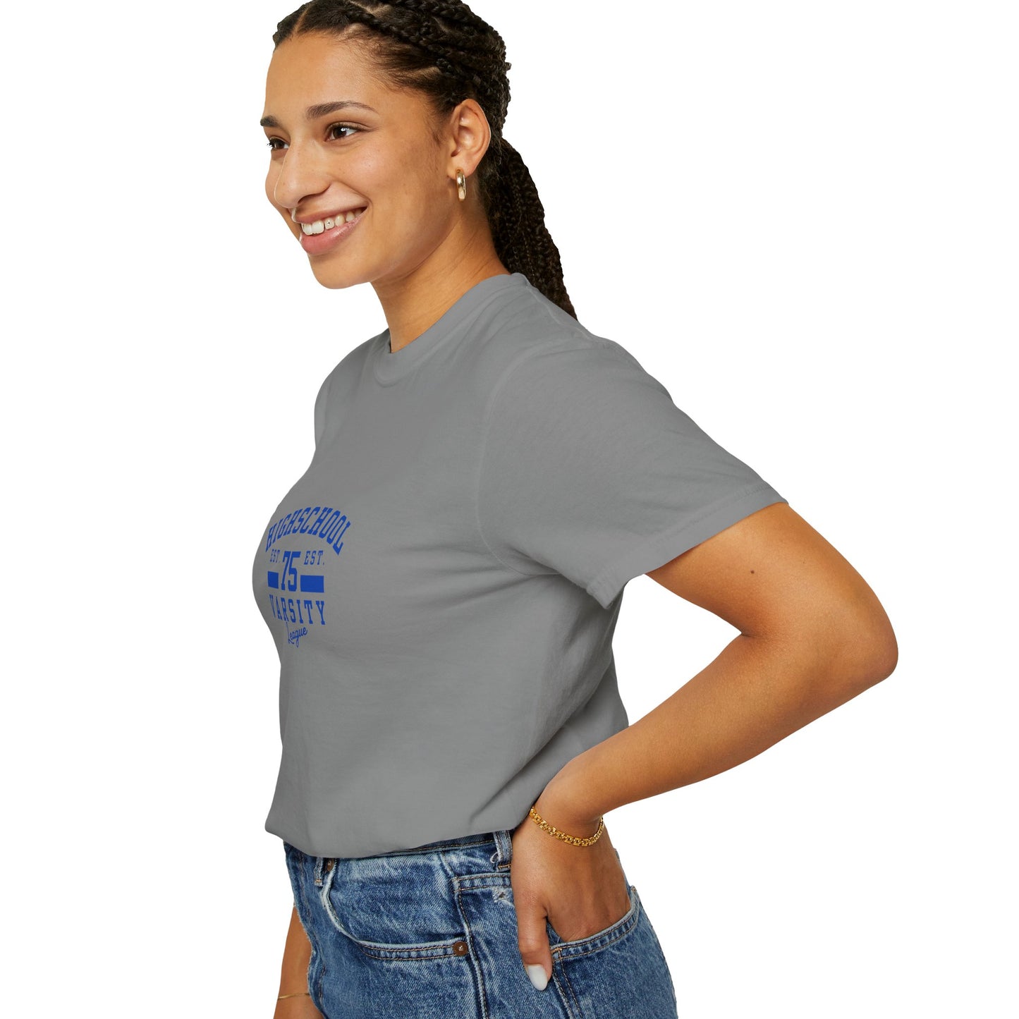 High School Varsity League Unisex Garment-Dyed T-shirt