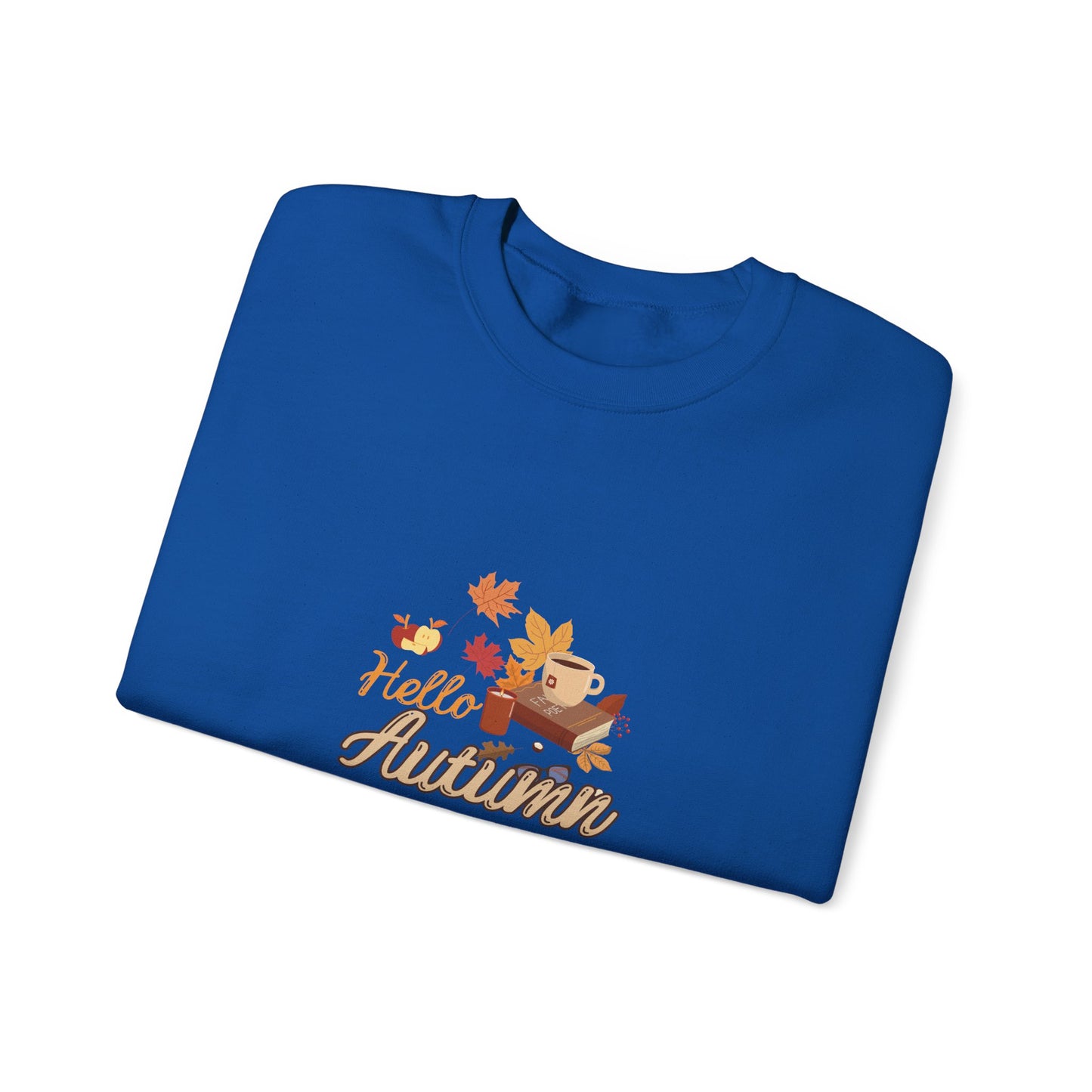 Hello Autumn Season Of Colour Unisex Heavy Blend™ Crewneck Sweatshirt