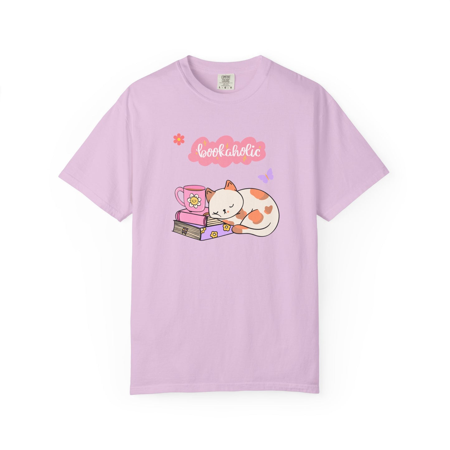 Bookaholic Unisex Garment-Dyed T-shirt