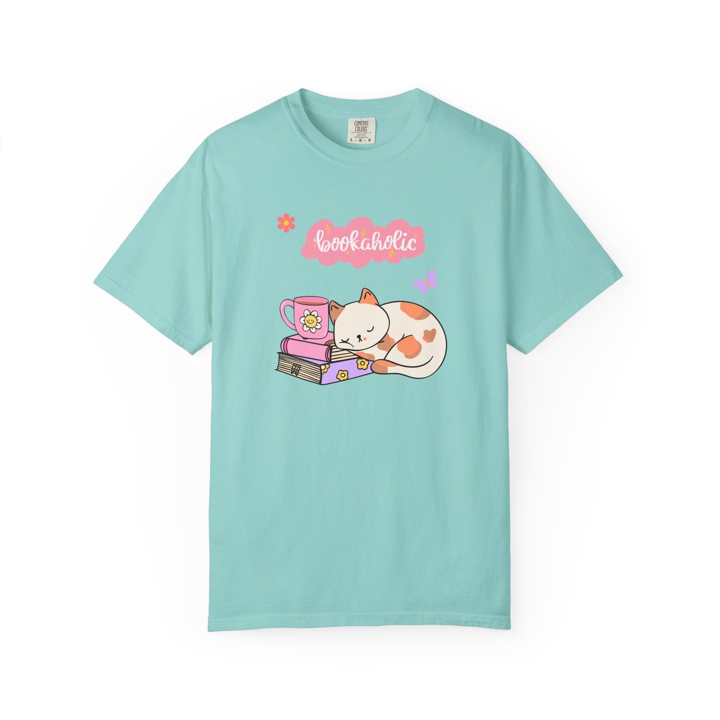 Bookaholic Unisex Garment-Dyed T-shirt