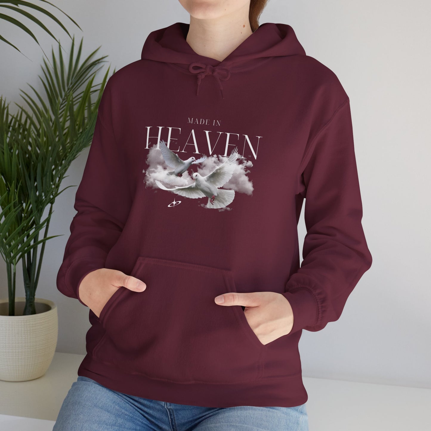 Made In Heaven Women's Heavy Blend™ Hooded Sweatshirt