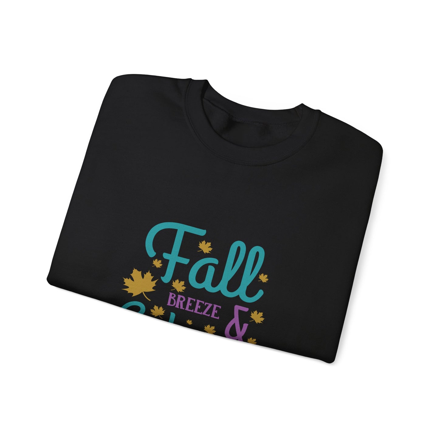 Fall Breeze And Autumn Leaves Unisex Heavy Blend™ Crewneck Sweatshirt