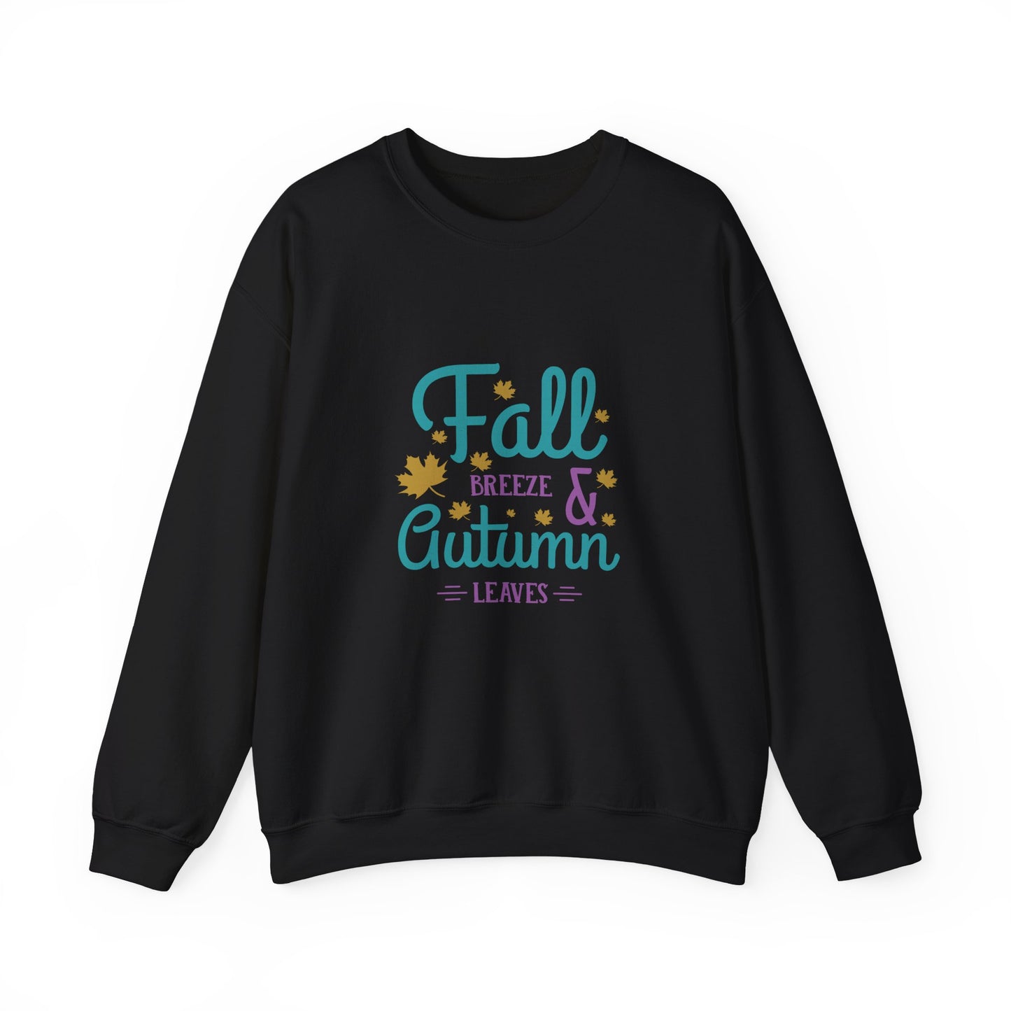 Fall Breeze And Autumn Leaves Unisex Heavy Blend™ Crewneck Sweatshirt