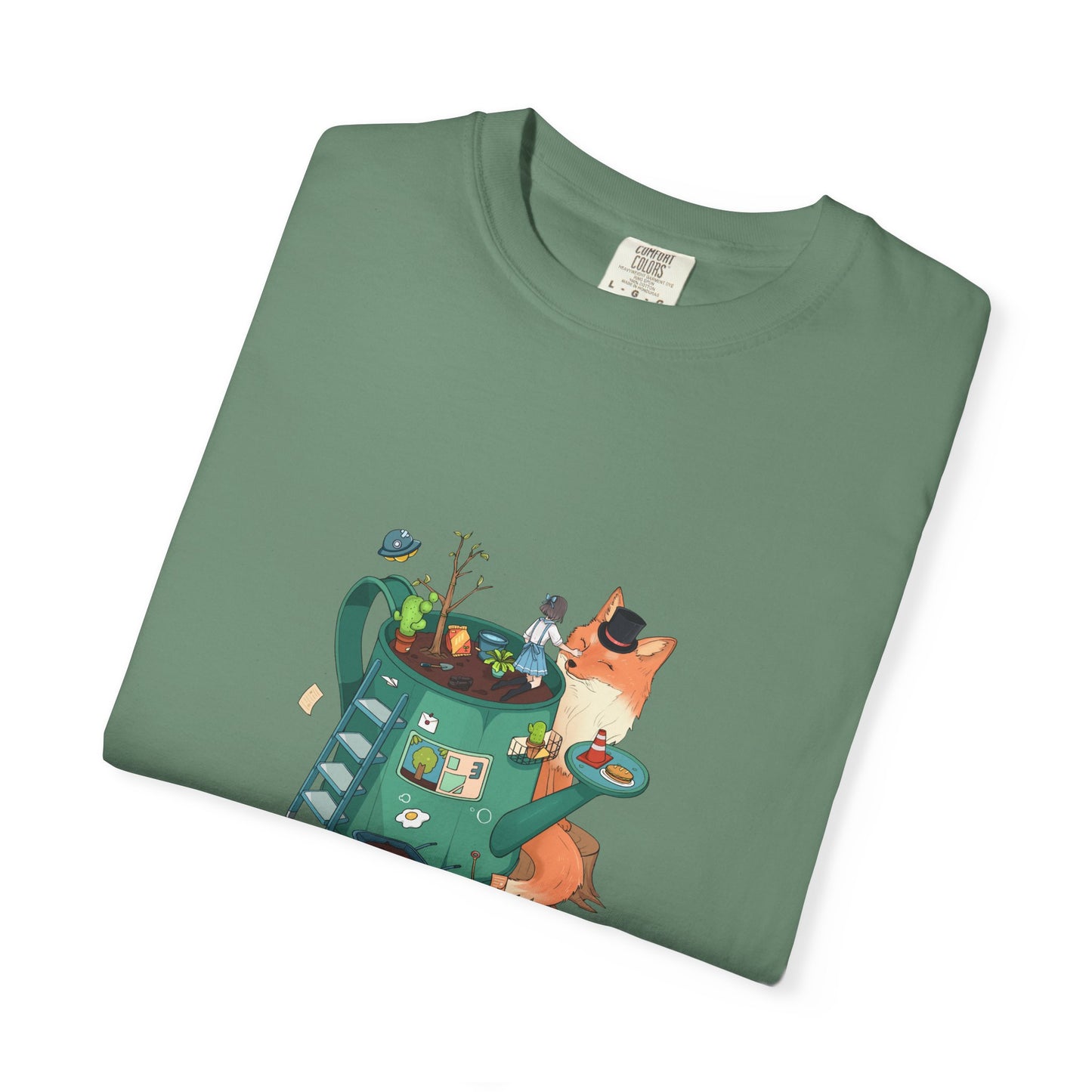 Morning Leaf Unisex Garment-Dyed T-shirt