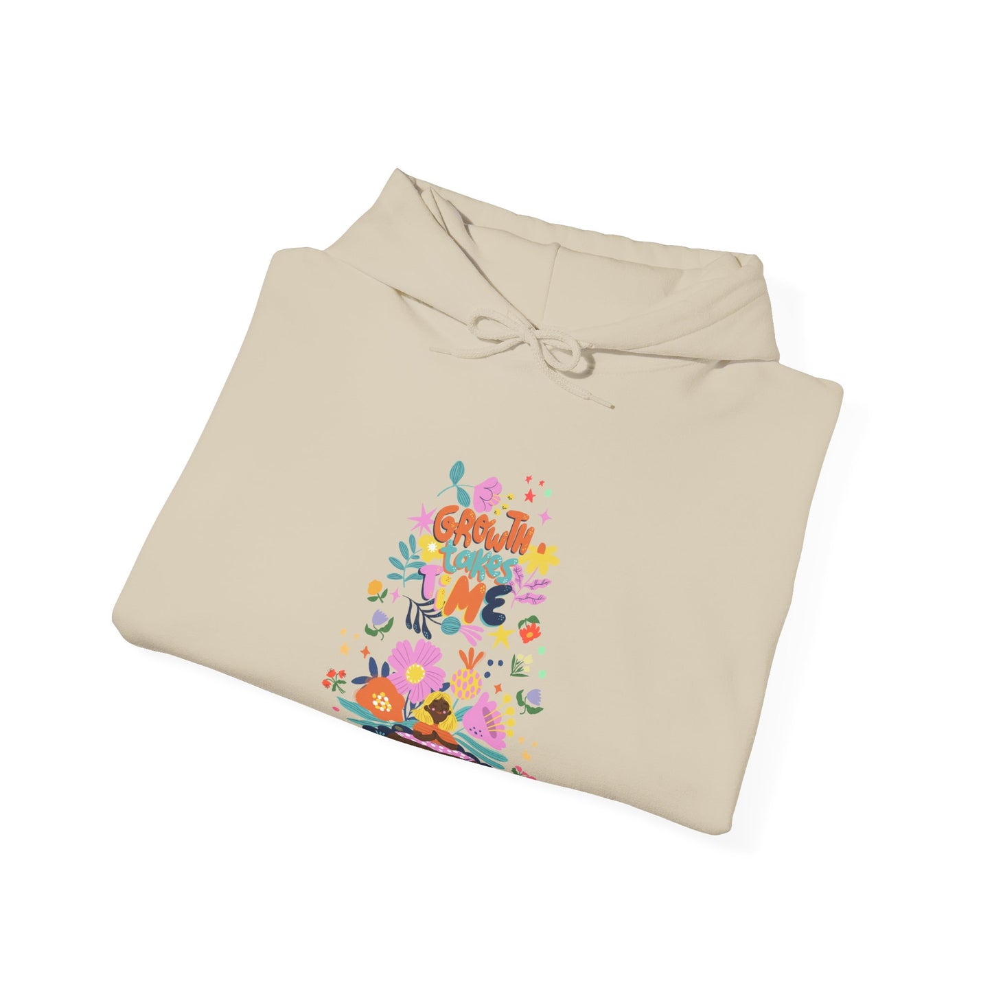 Growth Takes Time Women's Heavy Blend™ Hooded Sweatshirt