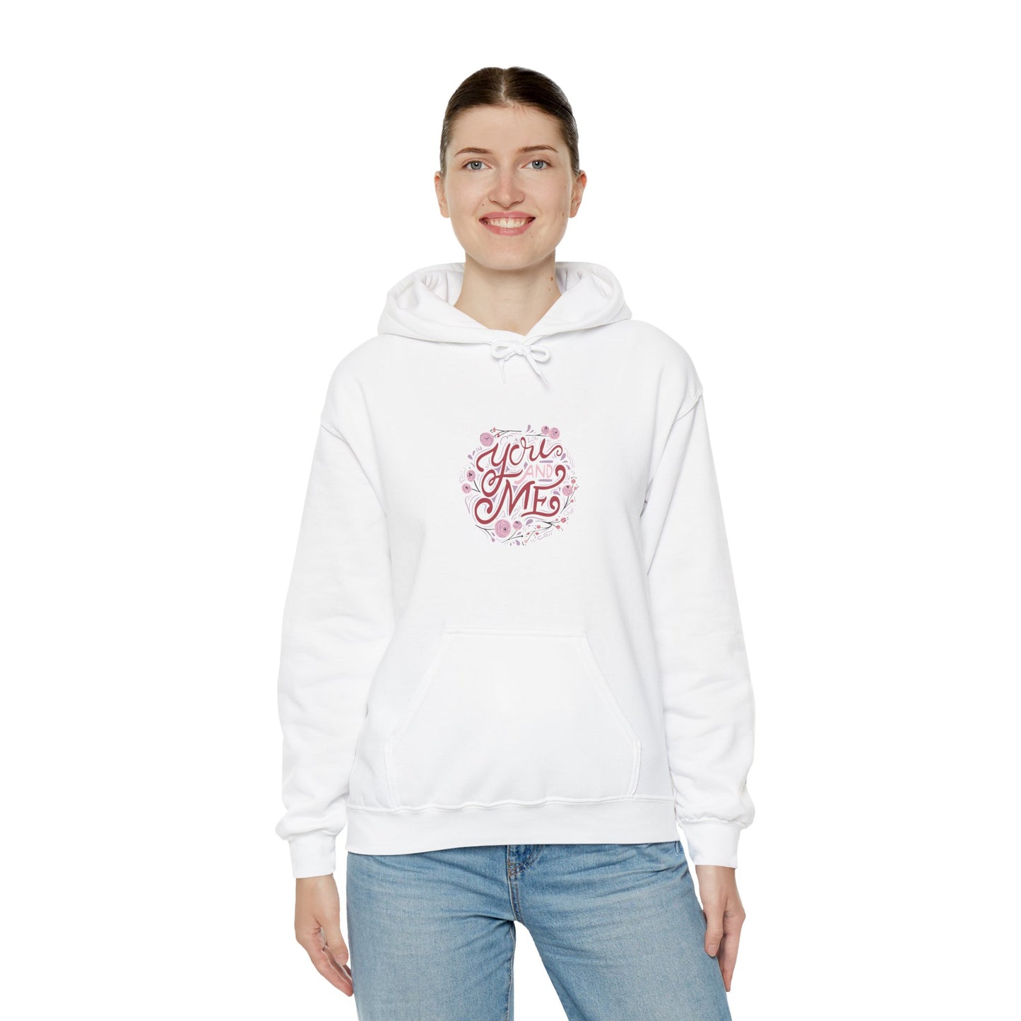 You And Me Women's Heavy Blend™ Hooded Sweatshirt
