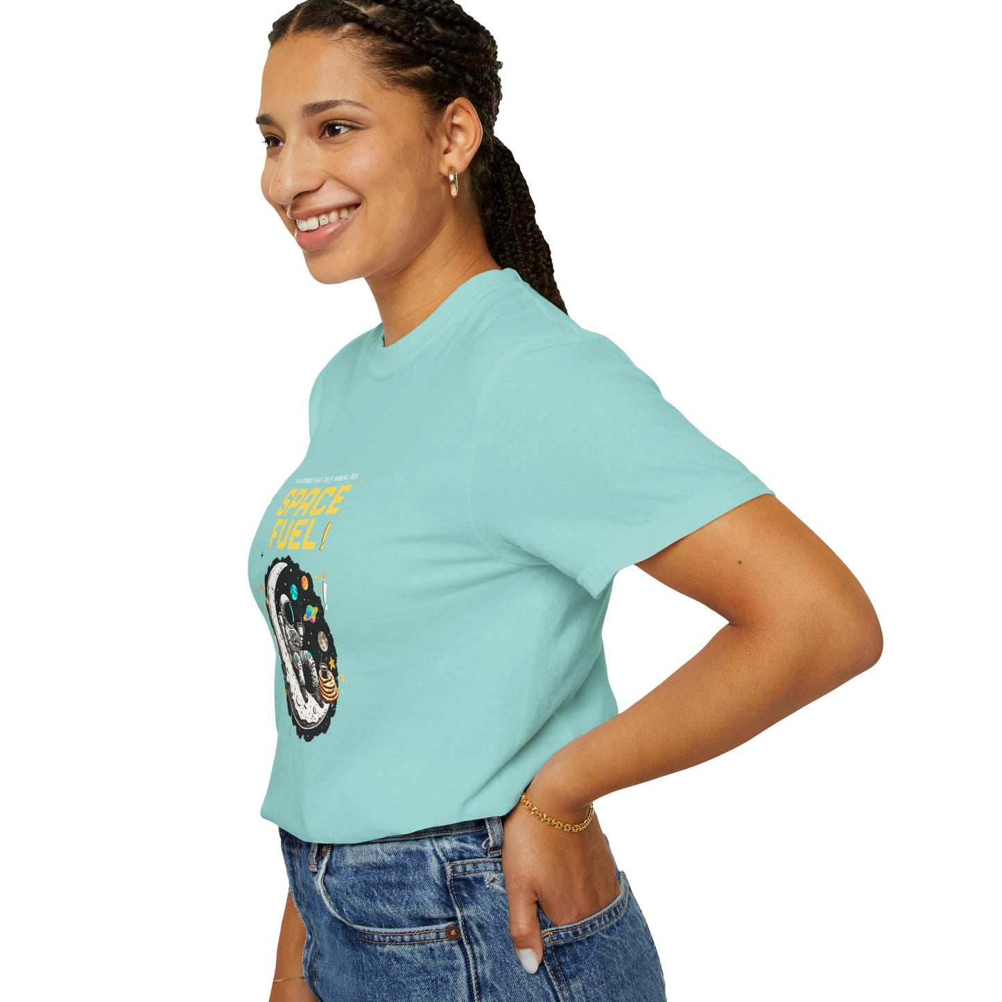 Space Fuel Unisex Garment-Dyed T-shirt