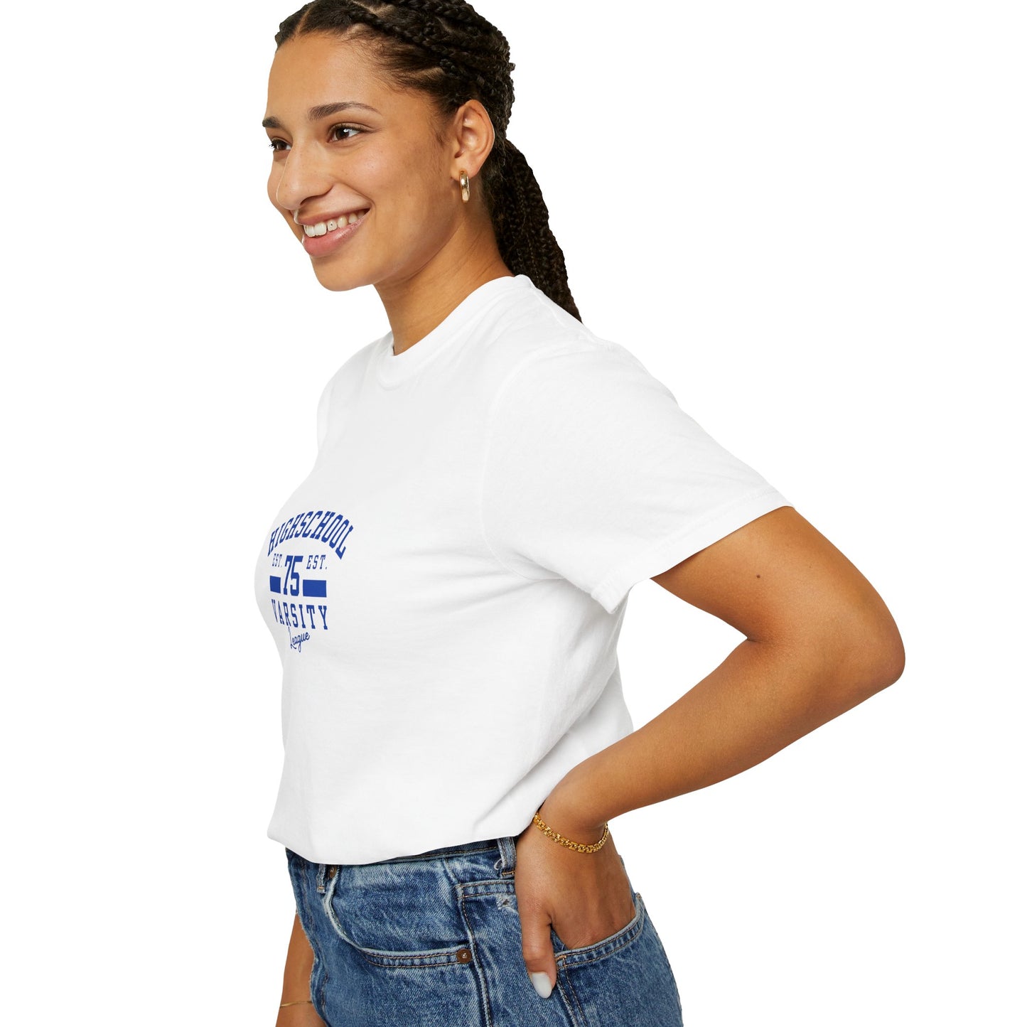 High School Varsity League Unisex Garment-Dyed T-shirt
