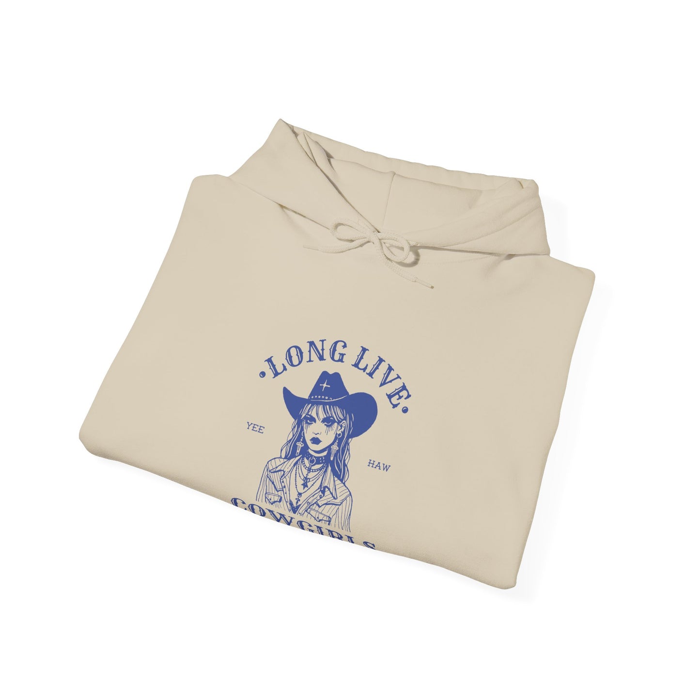 Long Live Cow Girls Women's Heavy Blend™ Hooded Sweatshirt