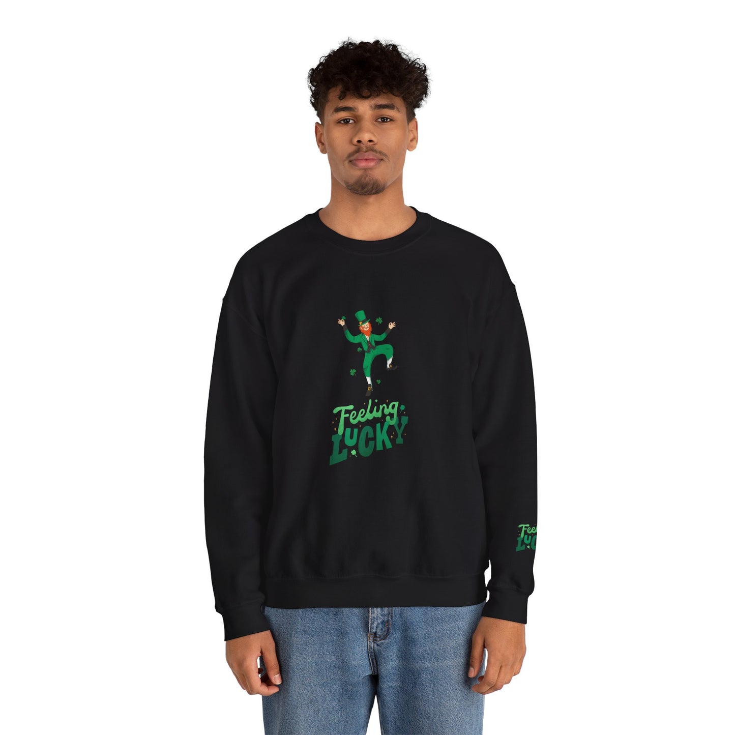 Feeling Lucky Unisex Heavy Blend™ Crewneck Sweatshirt