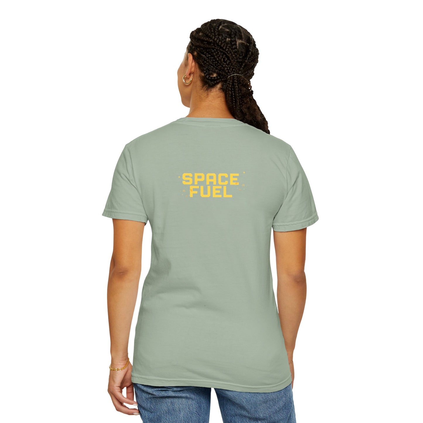 Space Fuel Unisex Garment-Dyed T-shirt