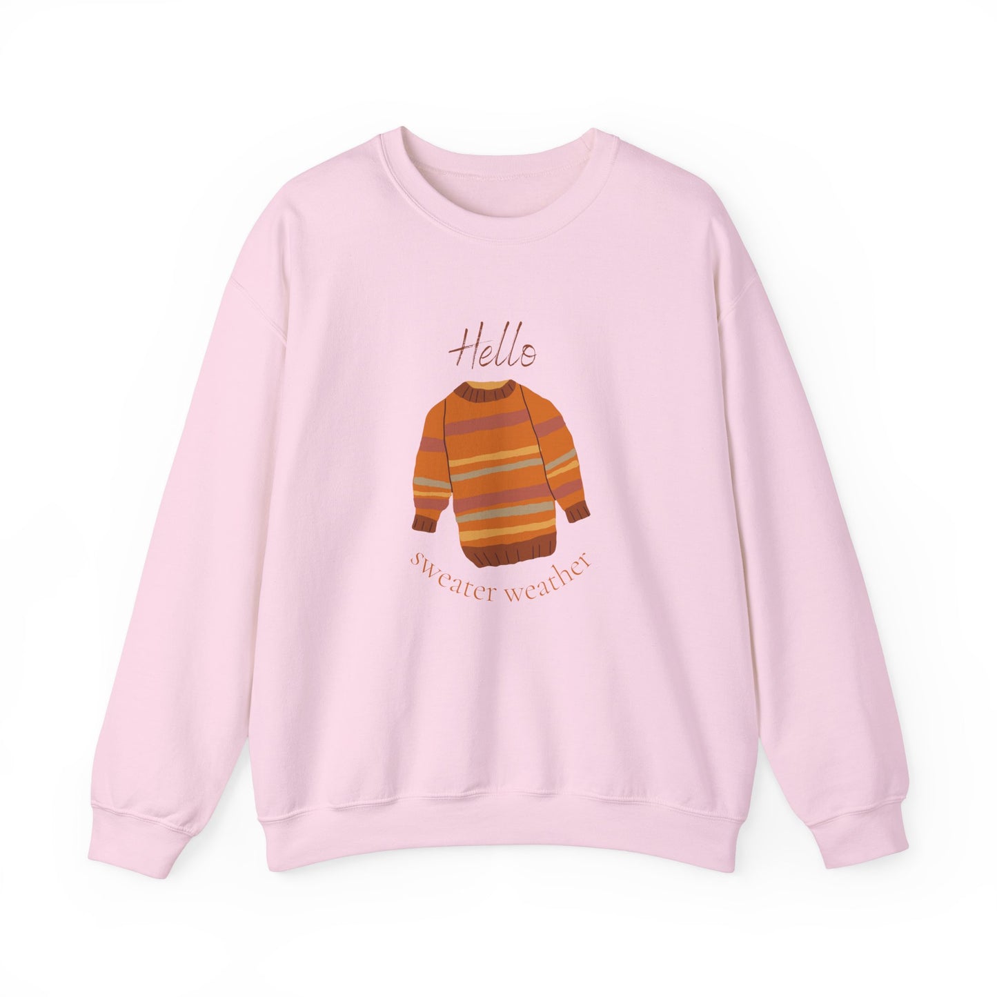 Hello Sweater Weather Unisex Heavy Blend™ Crewneck Sweatshirt