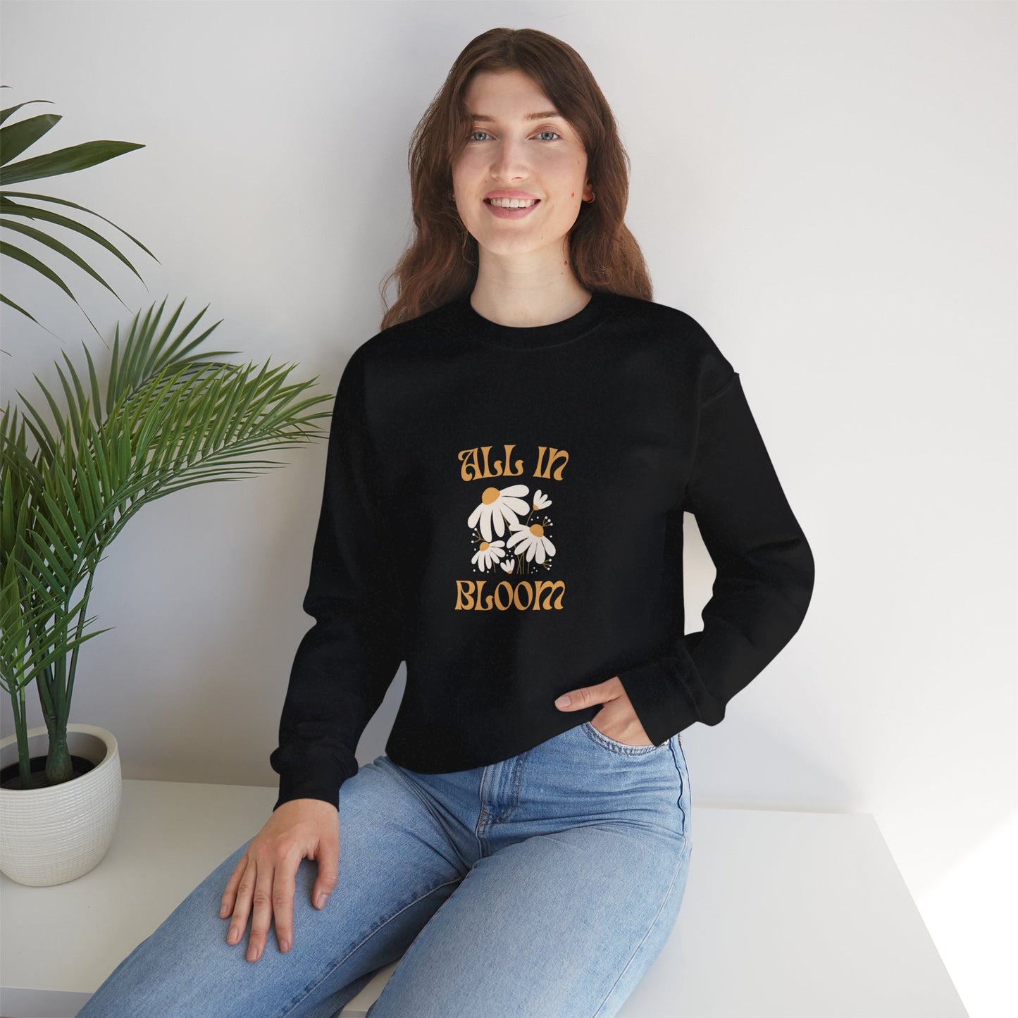 All In Bloom Women's Heavy Blend™ Crewneck Sweatshirt