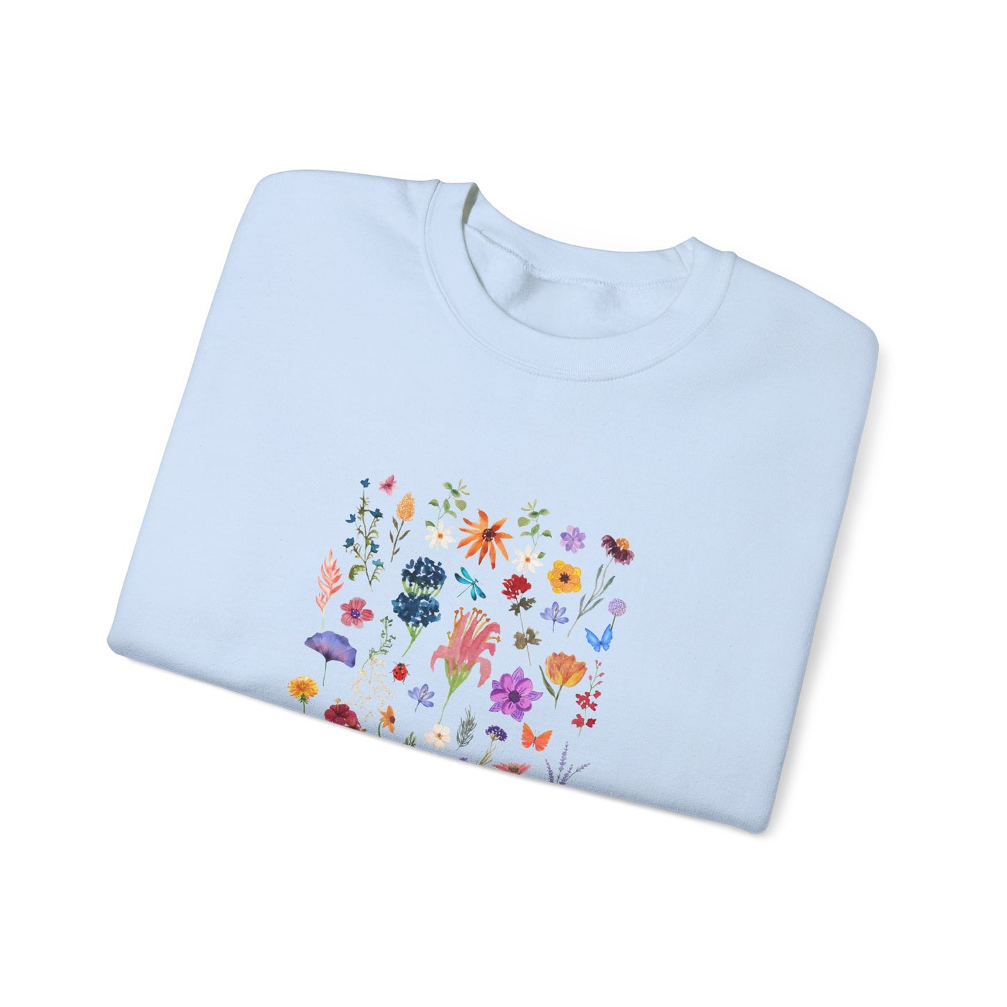 Stay Wild, Flower Child Women's Heavy Blend™ Crewneck Sweatshirt