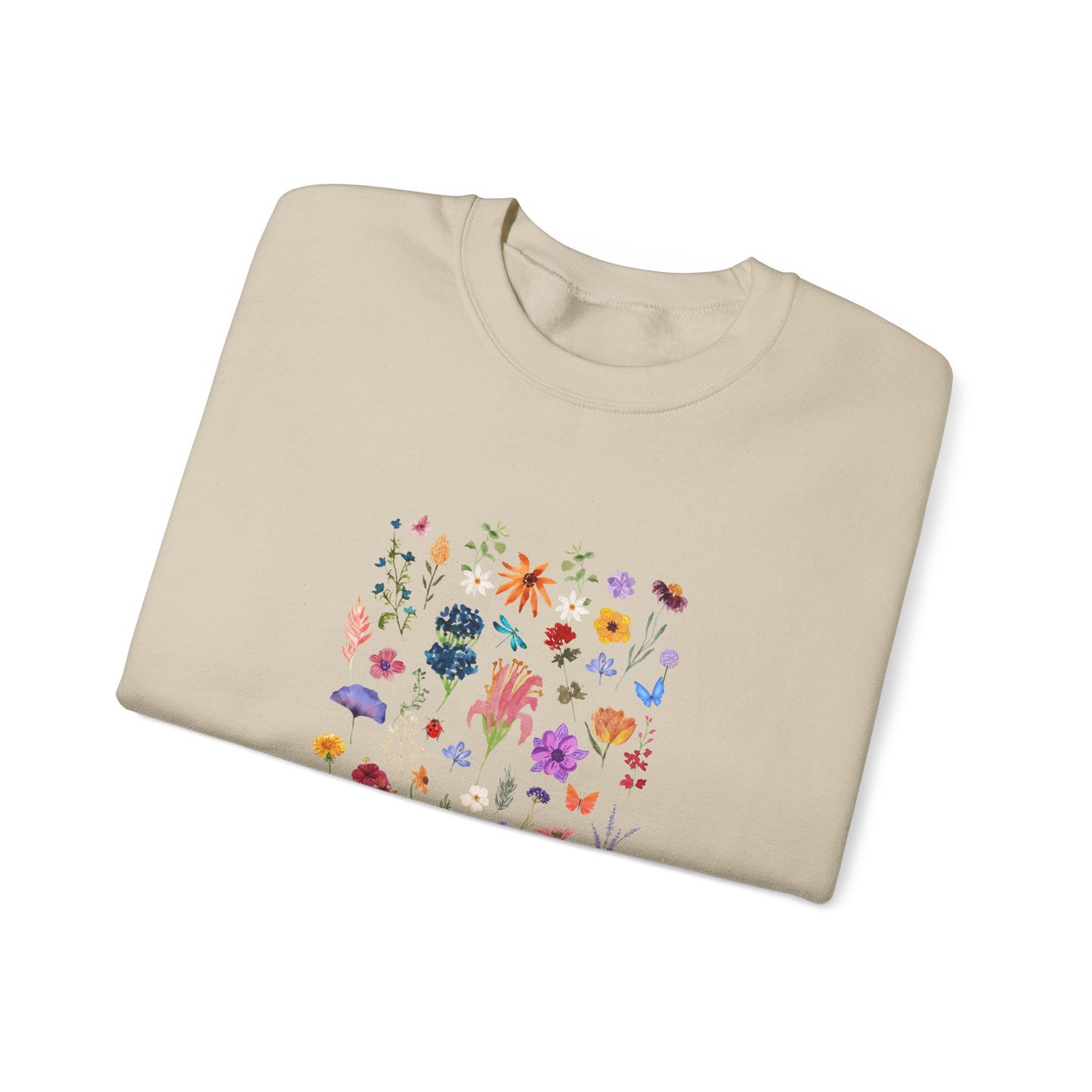 Stay Wild, Flower Child Women's Heavy Blend™ Crewneck Sweatshirt