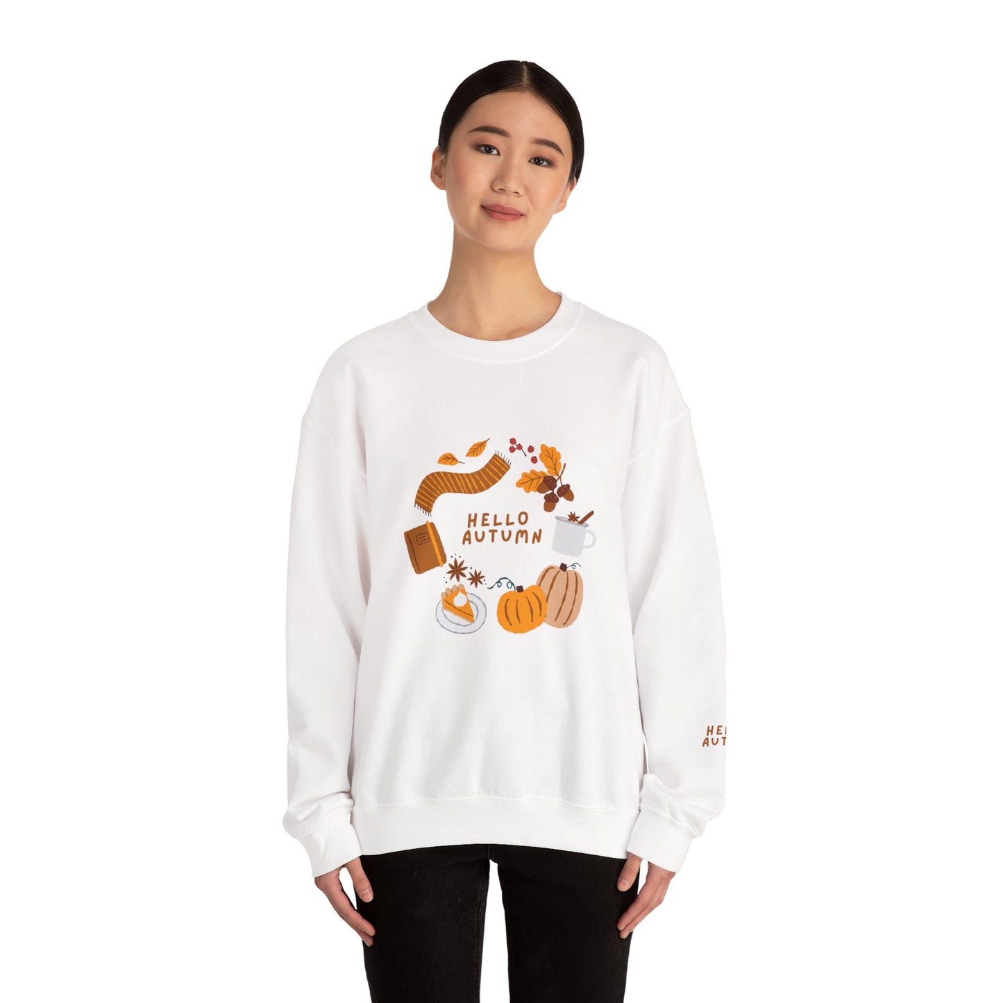 Colourful Autumn Unisex Heavy Blend™ Crewneck Sweatshirt
